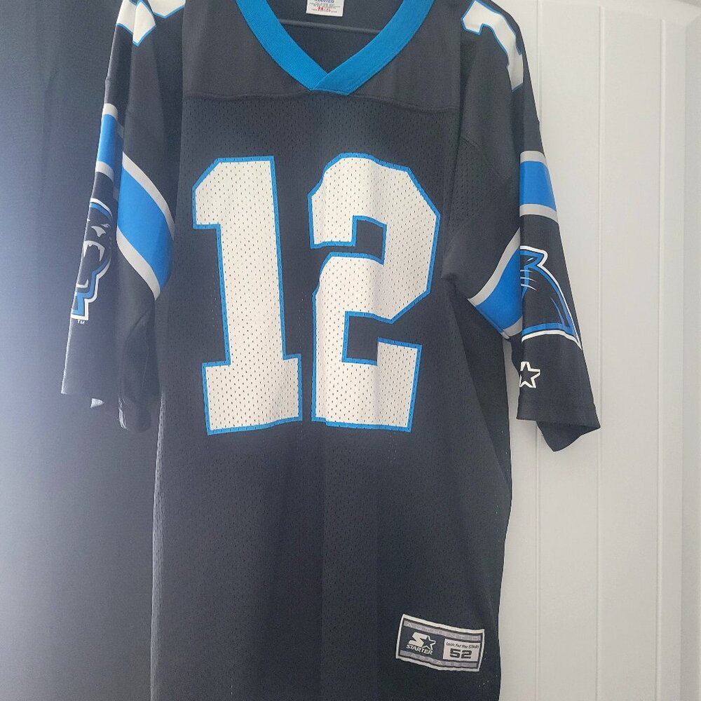 Carolina Panthers NFL Collins #12 Jersey Starter Size 52 XL